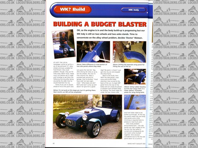 Which Kit Aug 03 MK Indy Build Page1